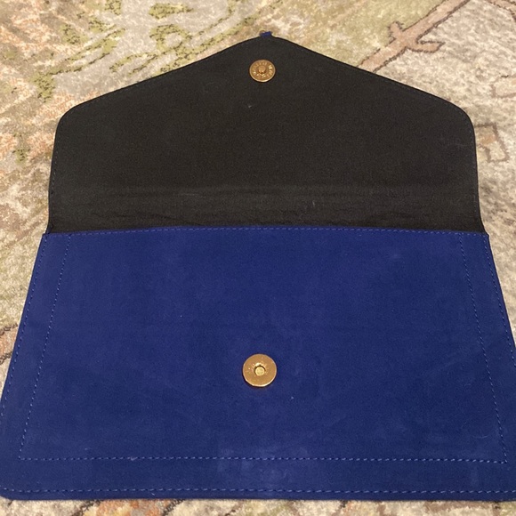 Blue envelope clutch - Picture 3 of 3